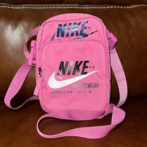 Pink Nike bag